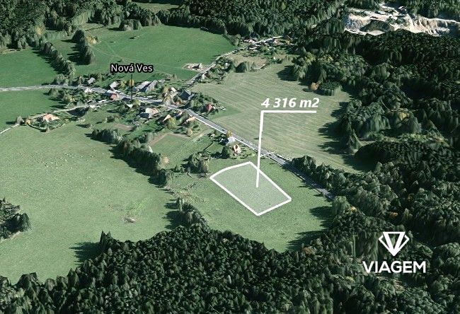 Prodej pole 4316 m²
