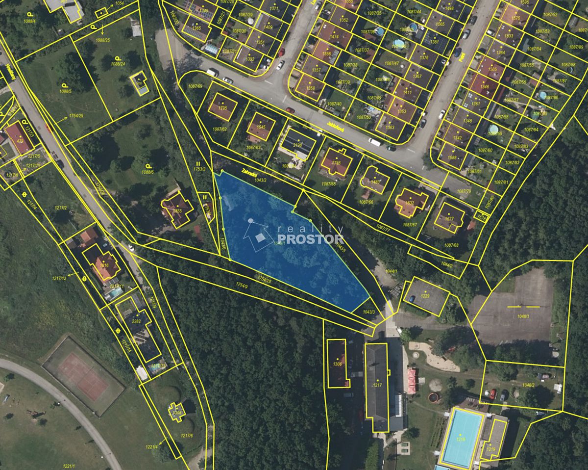 Prodej stavebního pozemku 2244 m² – fotografie 3
