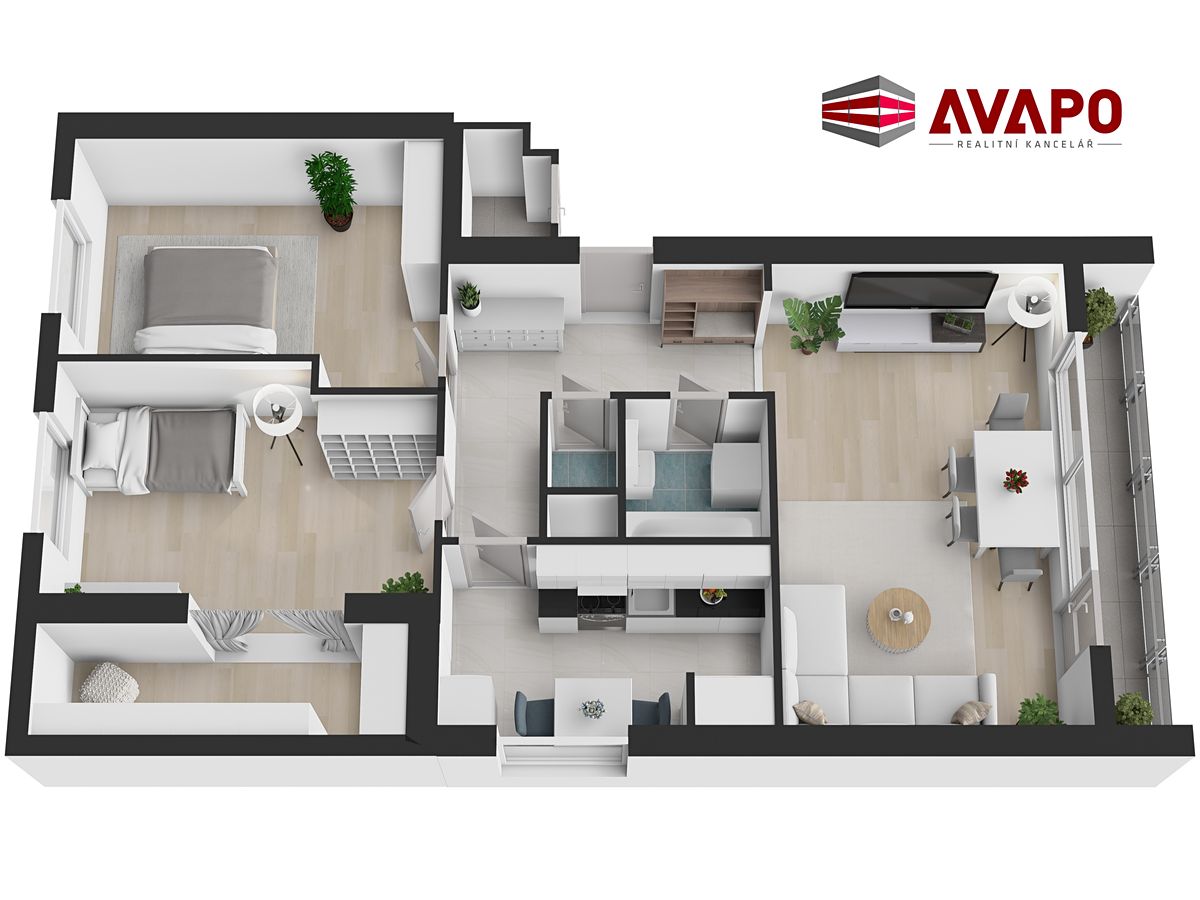 Prodej bytu 3+1 71 m² – fotografie 2
