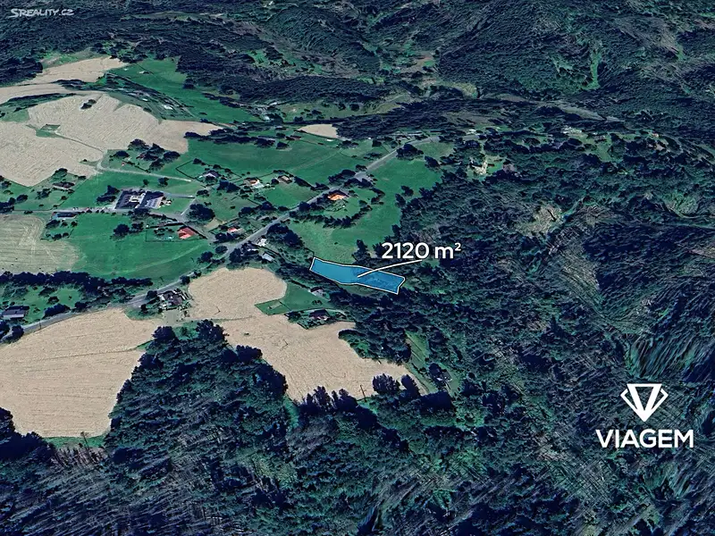 Prodej zahrady 2120 m², Rybniště – náhled fotky 2