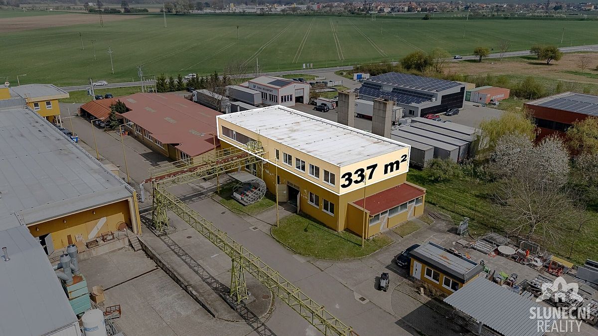 Pronájem výrobní haly, prostoru 337 m²