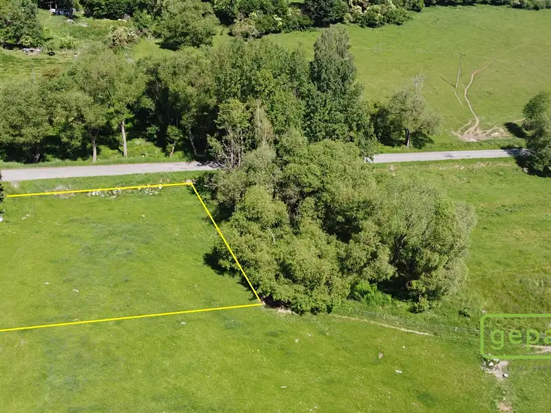 Prodej stavebního pozemku 975 m², Hořice na Šumavě – náhled fotky 2