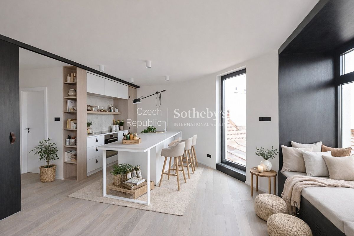 Pronájem bytu 2+kk 60 m², Praha – fotka 1 z 3
