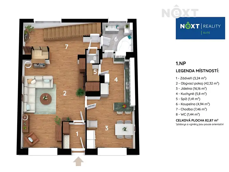 Prodej rodinného domu 162 m², pozemek 132 m², Troubsko – náhled fotky 3