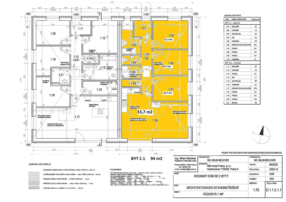 Prodej rodinného domu 94 m², pozemek 456 m² – fotografie 3