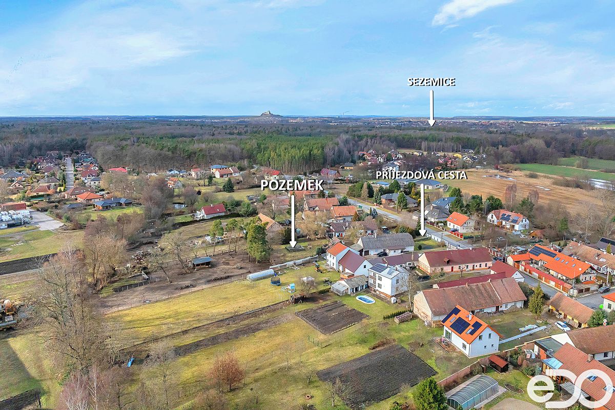 Prodej stavebního pozemku 1150 m² – fotografie 3