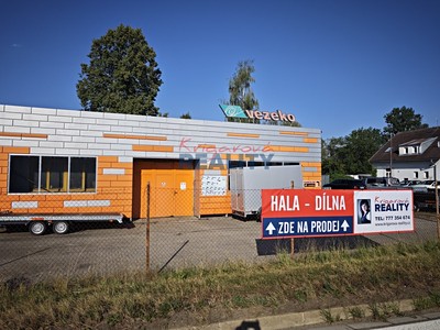 Prodej výrobní haly, prostoru 380 m²