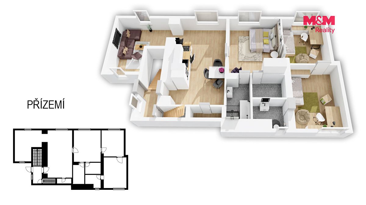 Prodej rodinného domu 230 m², pozemek 393 m² – fotografie 2