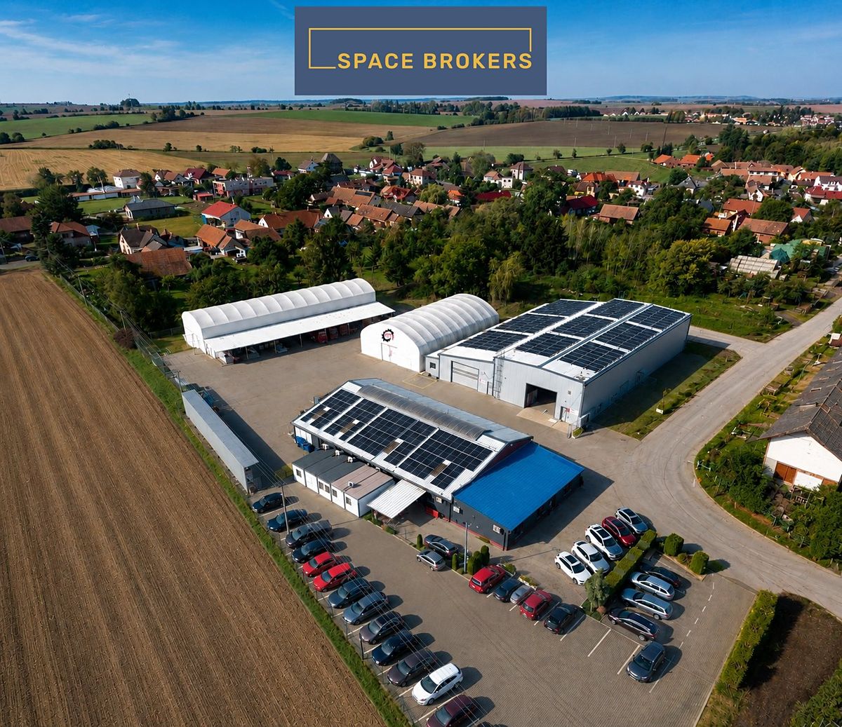 Pronájem skladového prostoru 605 m²