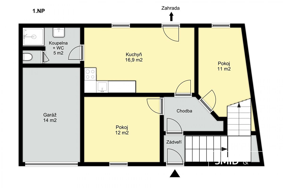 Prodej rodinného domu 108 m², pozemek 176 m² – fotografie 3