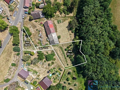 Prodej  stavebního pozemku 1 746 m²