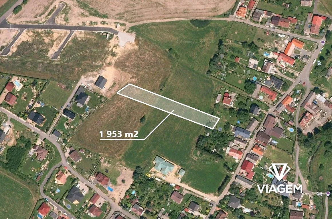 Prodej stavebního pozemku 1953 m²