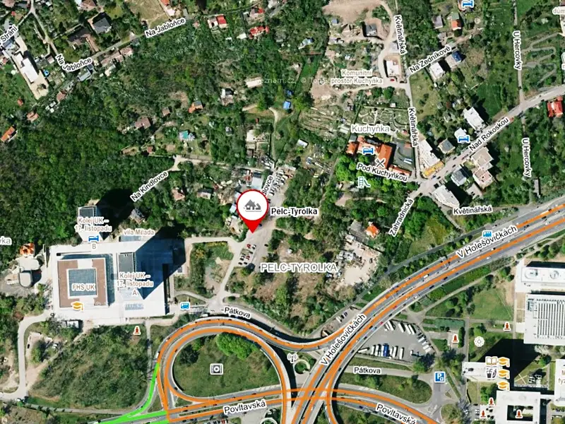 Prodej stavebního pozemku 1239 m², Praha – náhled fotky 1