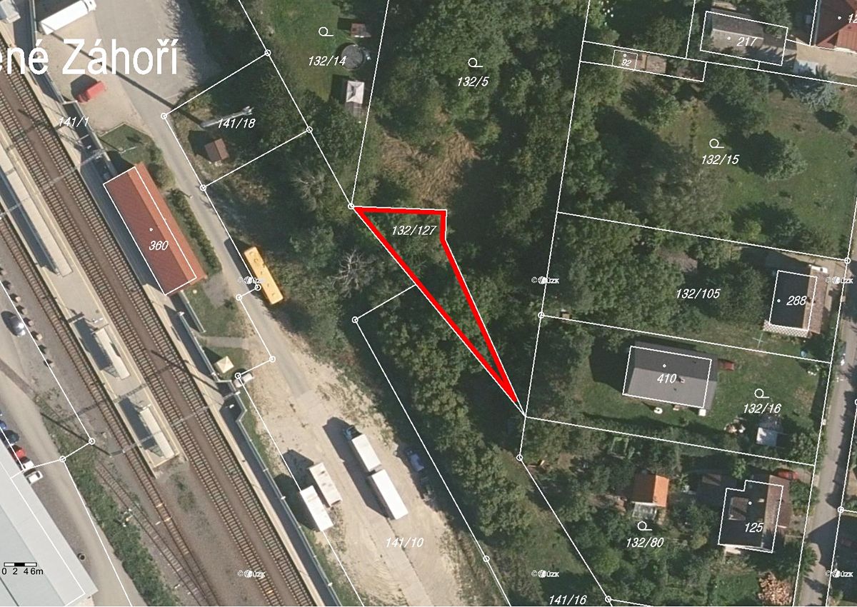 Prodej pozemku 287 m²