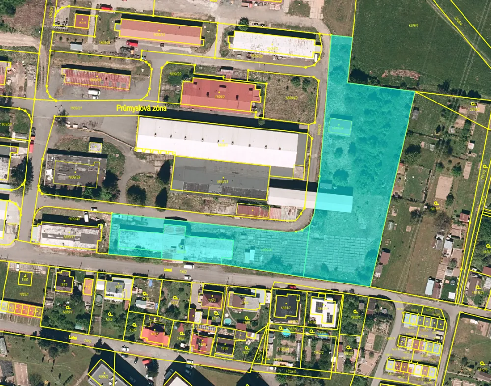 Prodej komerční nemovitosti 7788 m²