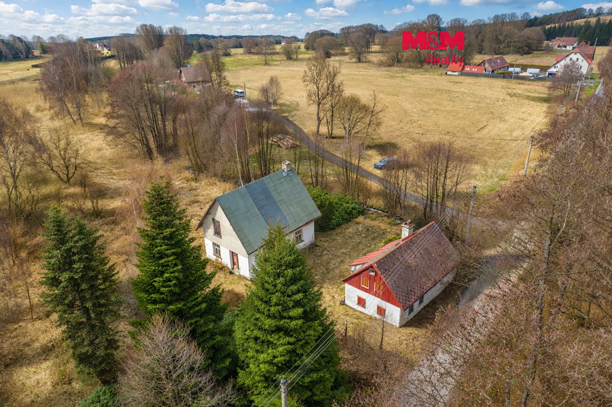 Prodej chalupy 120 m², pozemek 2025 m²