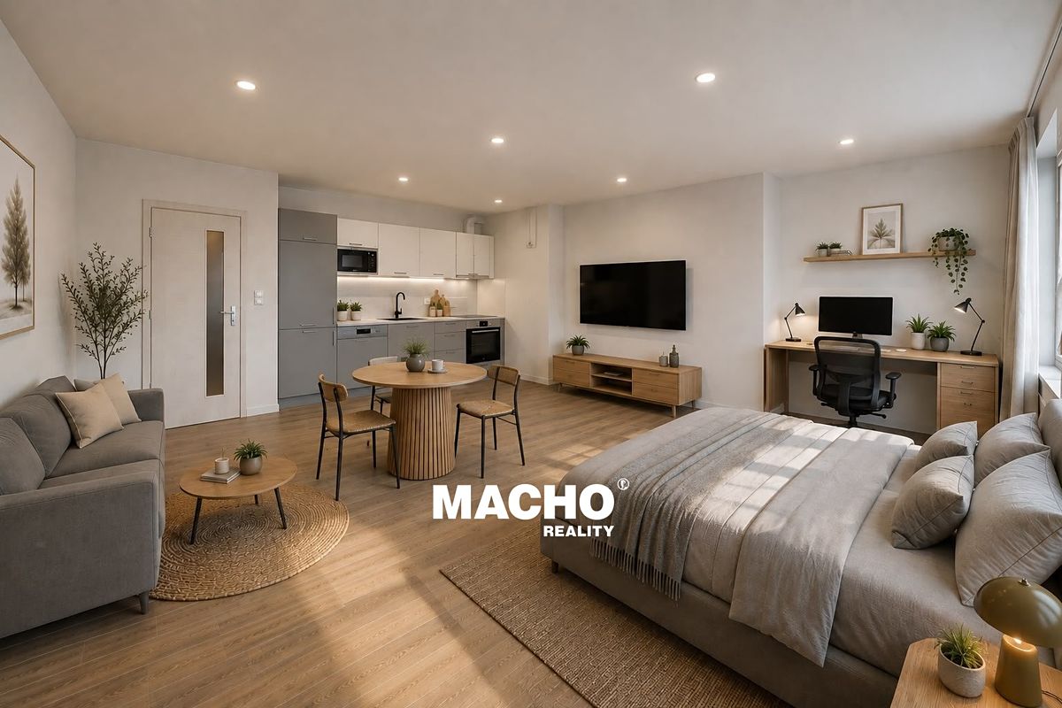 Pronájem bytu 1+kk 43 m²