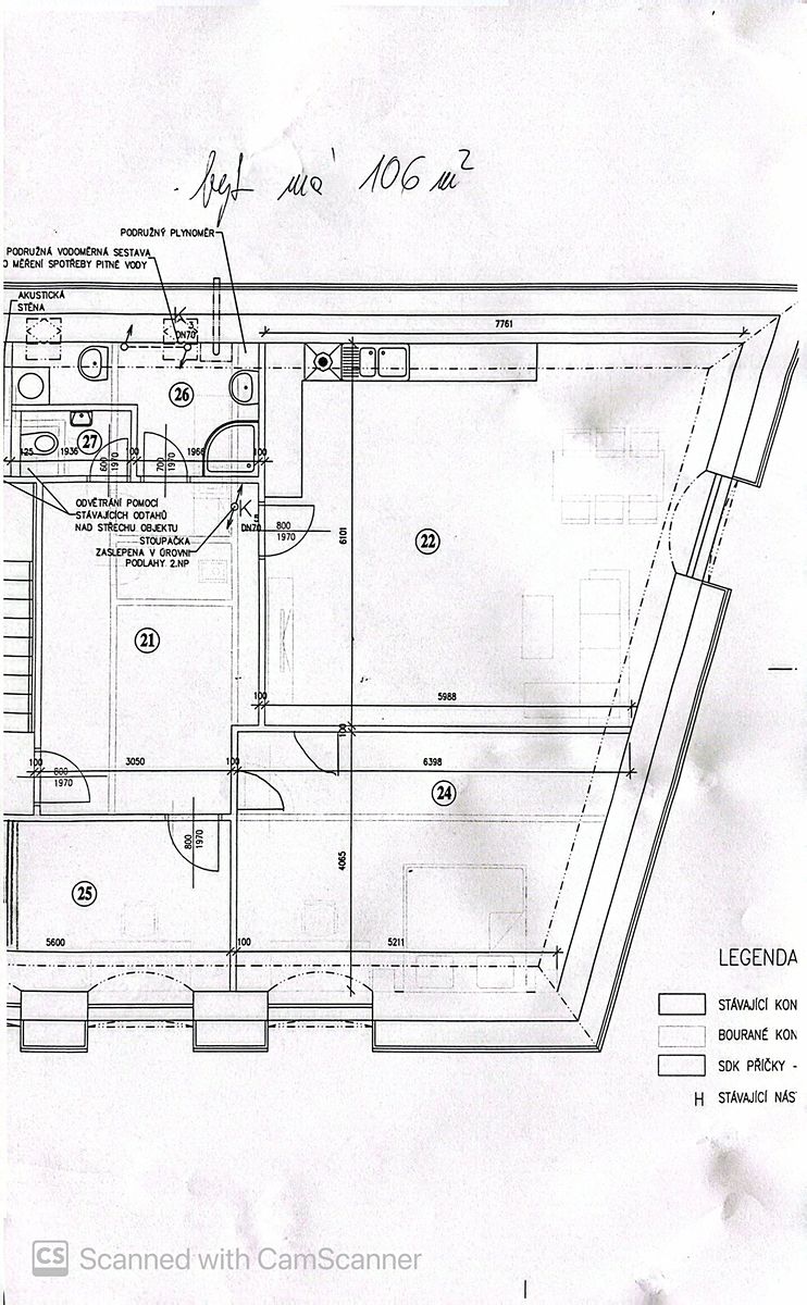 Pronájem bytu 3+kk 106 m² – fotografie 4