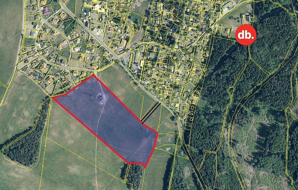 Prodej stavebního pozemku 45594 m²