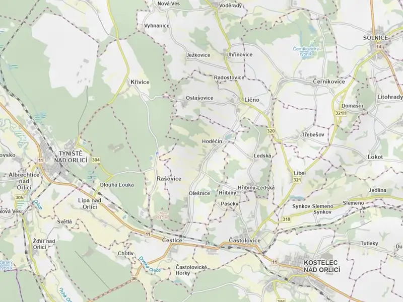 Prodej louky 3674 m², Týniště nad Orlicí – náhled fotky 3