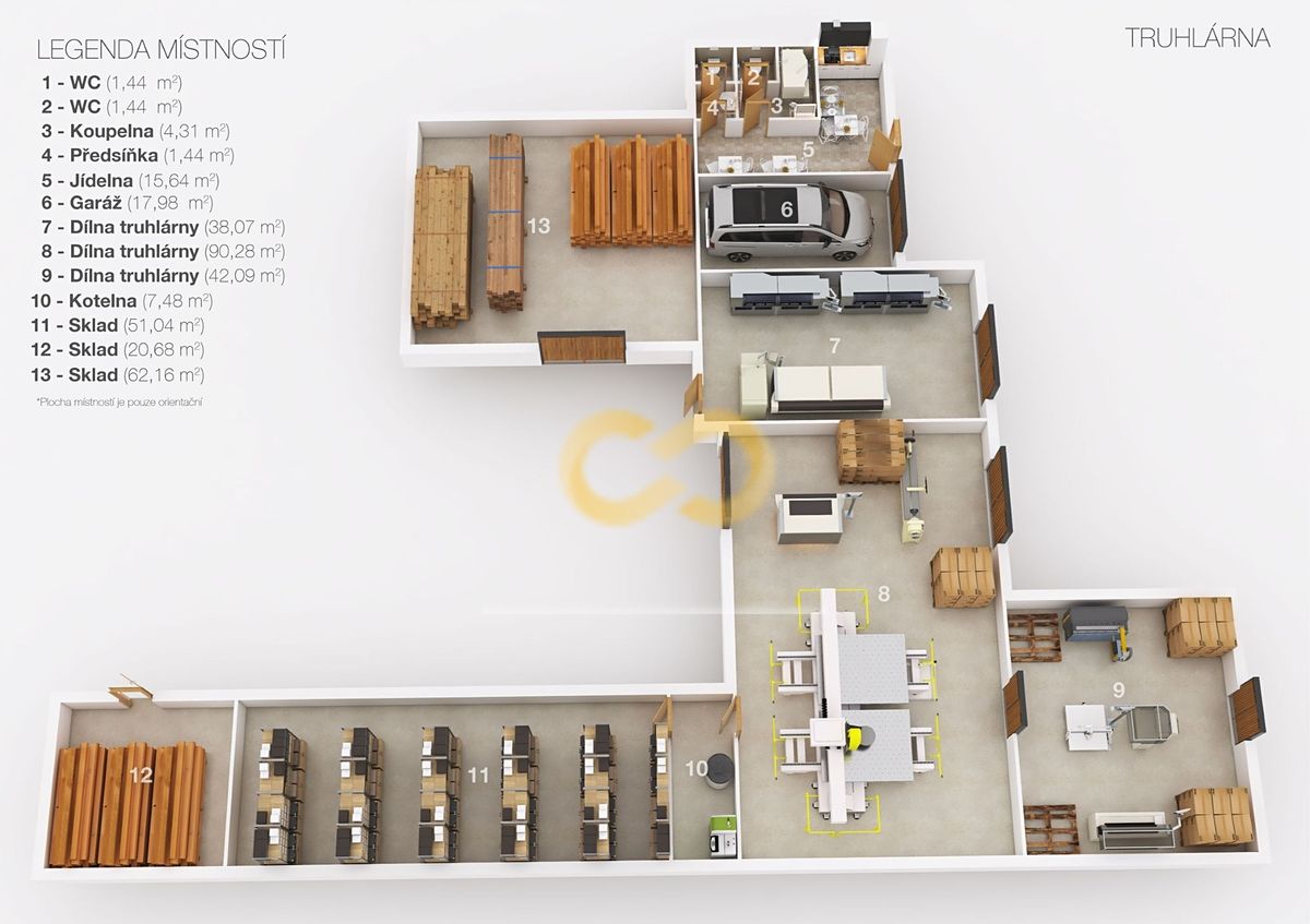 Prodej rodinného domu 930 m², pozemek 1550 m² – fotografie 5