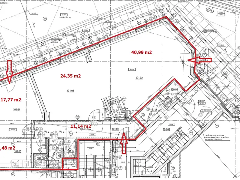 Pronájem kanceláře 109 m², Praha – náhled fotky 2