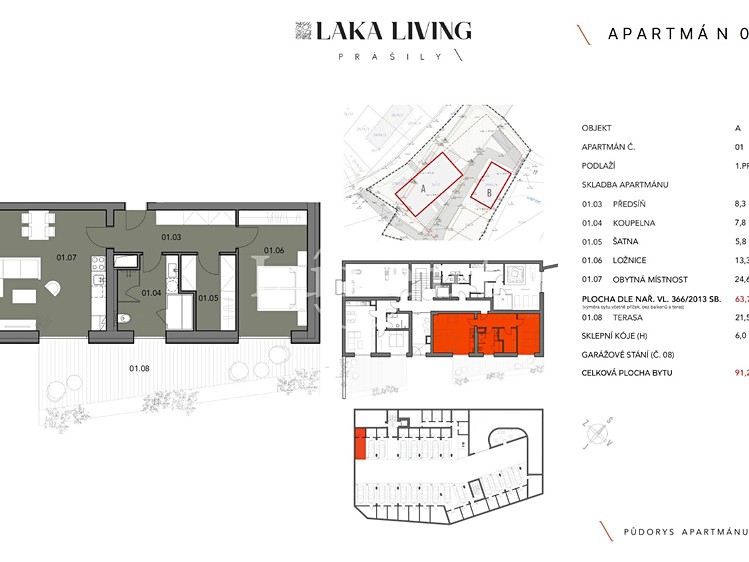 Квартира 2+kk на продаж, 91 м² (13 з 13)
