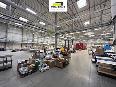 Pronájem výrobní haly, prostoru 2255 m²