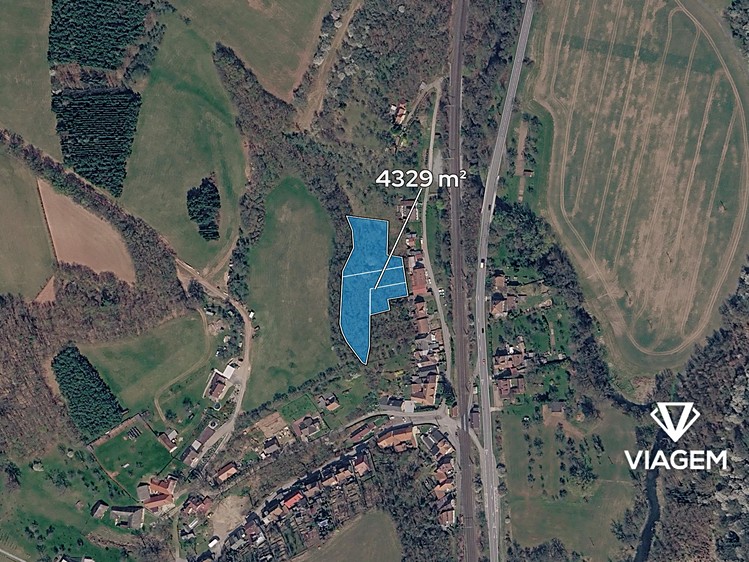 Prodej pozemku, 2 164 m² (2 z 4)