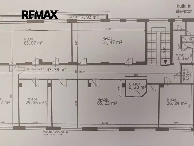 Pronájem kanceláře 319 m², Praha – náhled fotky 3