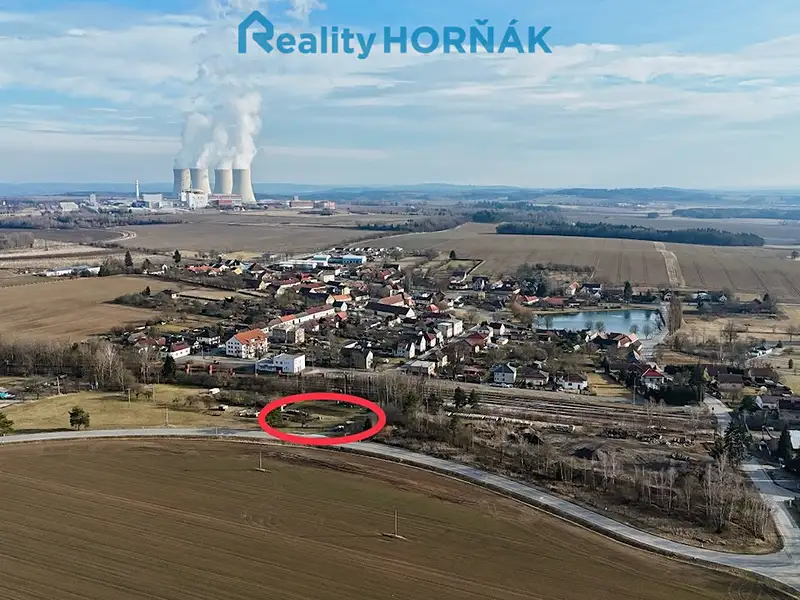 Prodej stavebního pozemku 1733 m², Temelín – náhled fotky 1
