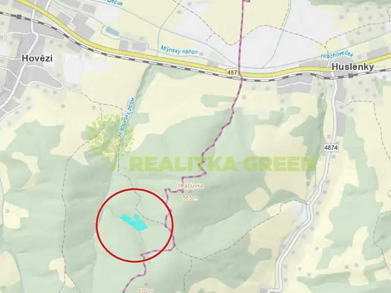 Prodej lesa 9912 m², Hovězí – náhled fotky 2