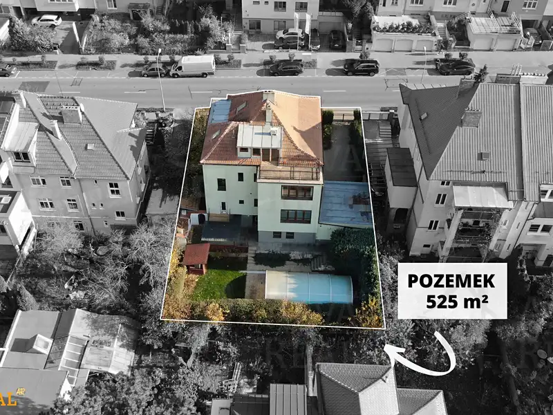 Prodej vily 354 m², pozemek 525 m², Brno – náhled fotky 2