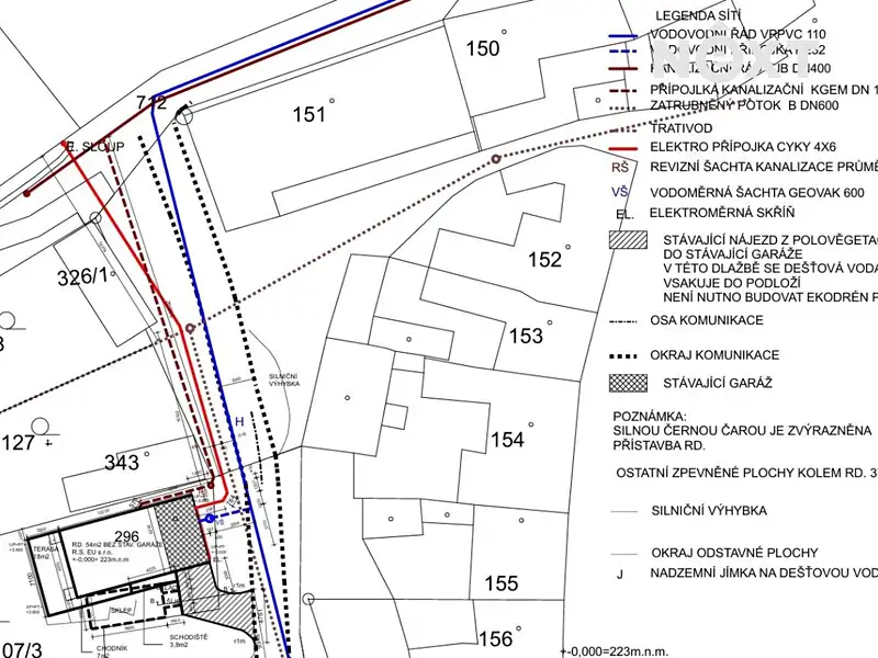 Prodej stavebního pozemku 576 m², Kroměříž – náhled fotky 3