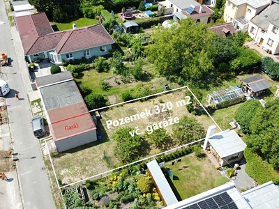 Prodej  stavebního pozemku 320 m²