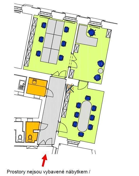 Pronájem kanceláře 228 m² – fotografie 4
