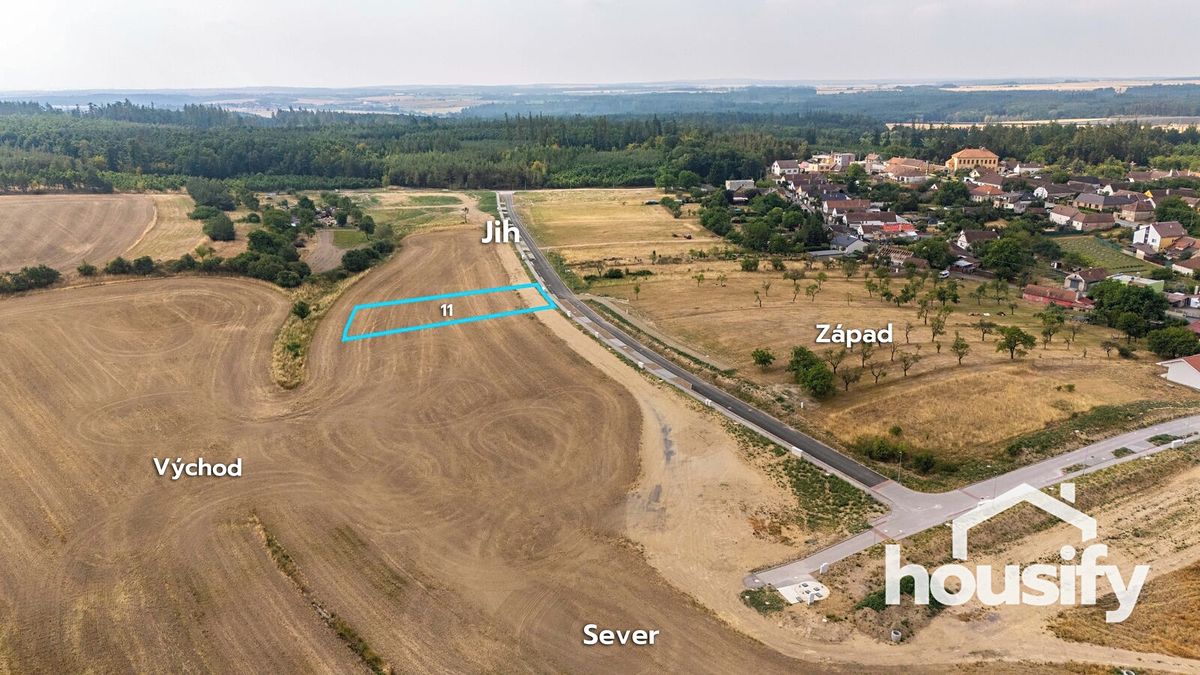 Prodej stavebního pozemku 1595 m² – fotografie 3