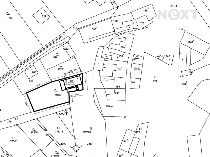 Prodej stavebního pozemku 576 m², Kroměříž – náhled fotky 2