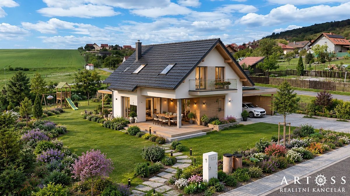 Prodej stavebního pozemku 674 m², Viničné Šumice – fotka 1 z 3