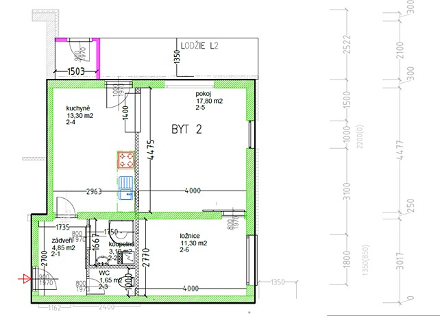 Wohnung 2+1 zum Kauf, 52 m² (10 von 10)