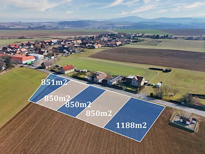 Prodej  stavebního pozemku 4 589 m²
