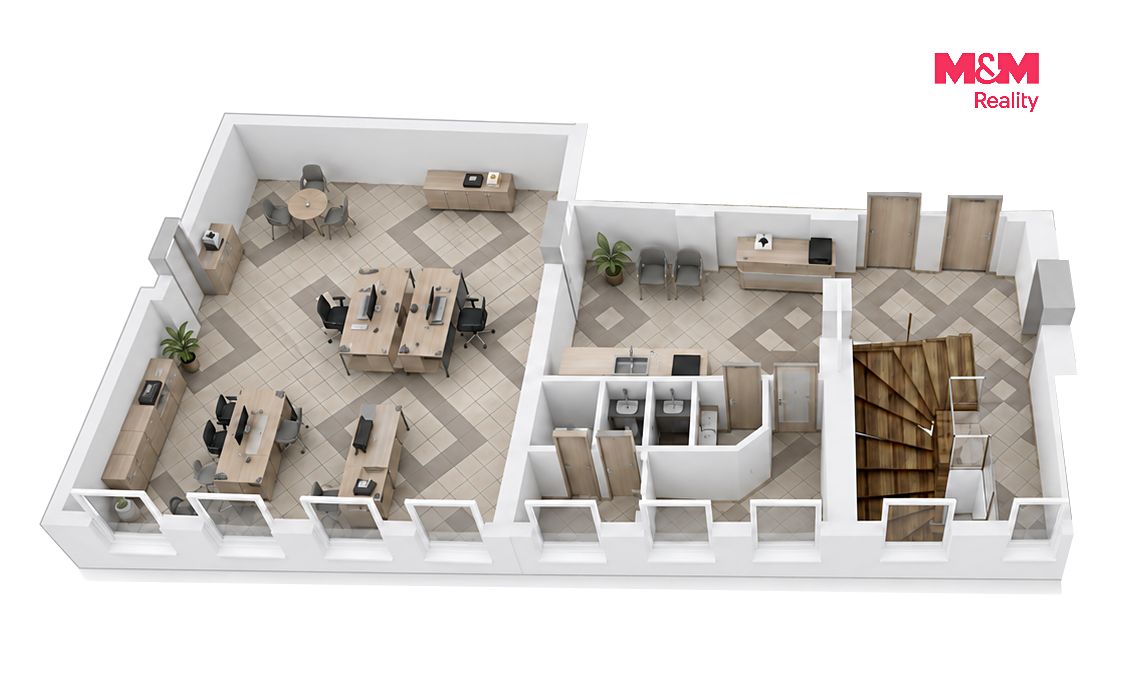 Pronájem kanceláře 79 m² – fotografie 2