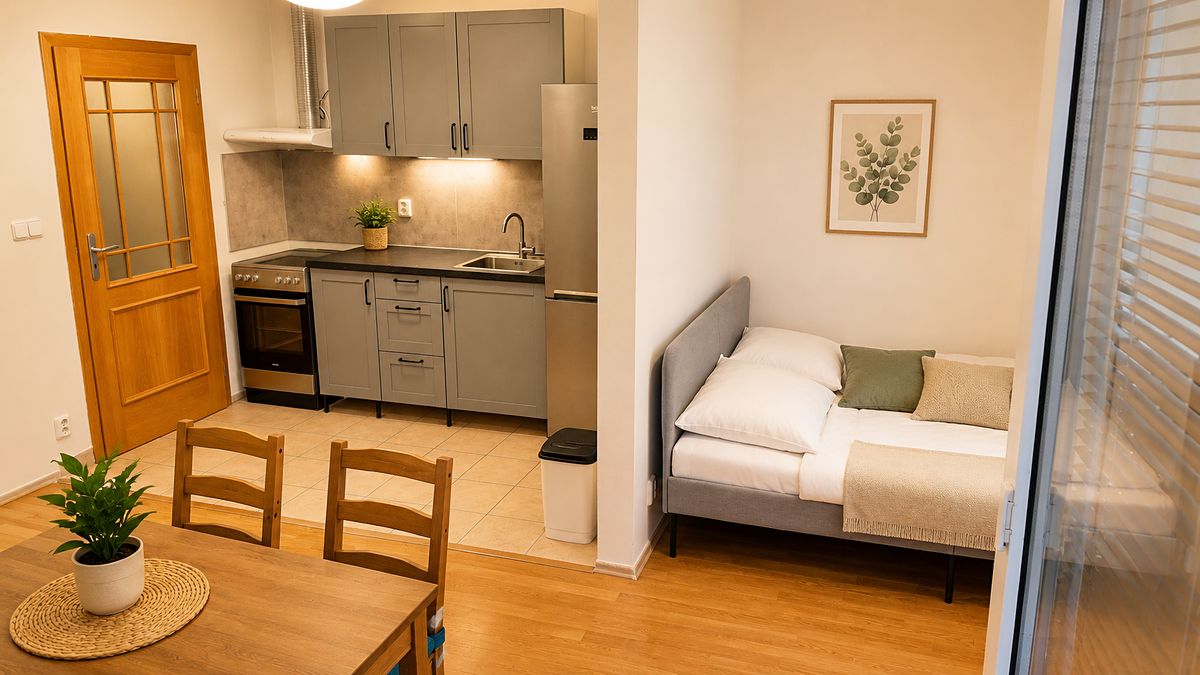 Pronájem bytu 1+1 35 m²