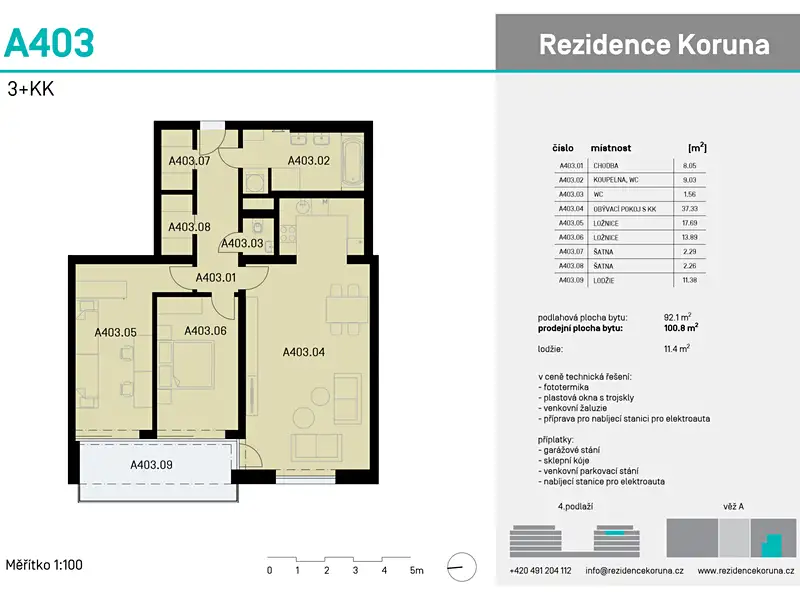 Prodej bytu 3+kk 100 m², Nové Město nad Metují – náhled fotky 2