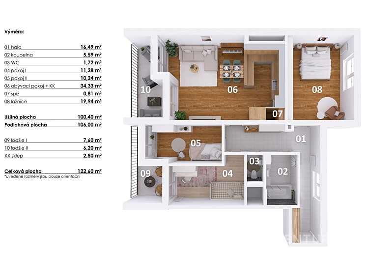 Wohnung 4+kk zum Kauf, 106 m² (28 von 28)