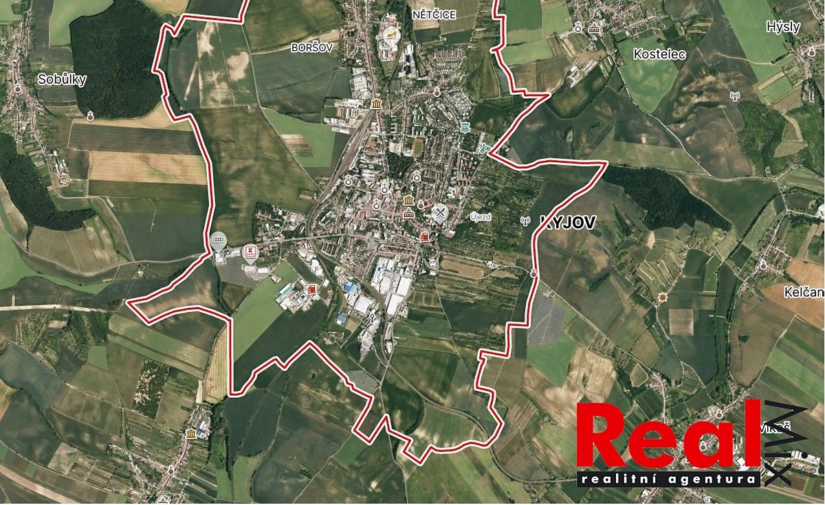 Prodej stavebního pozemku 49606 m², Kyjov – fotka 1 z 3
