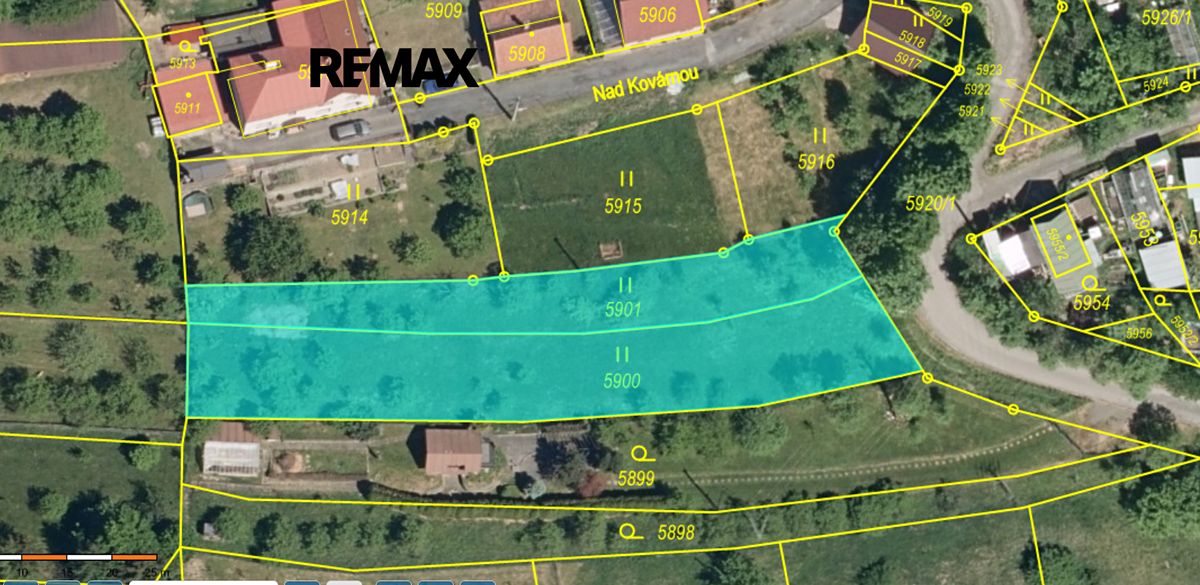 Prodej stavebního pozemku 1260 m²