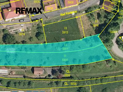 Prodej stavebního pozemku 1260 m²