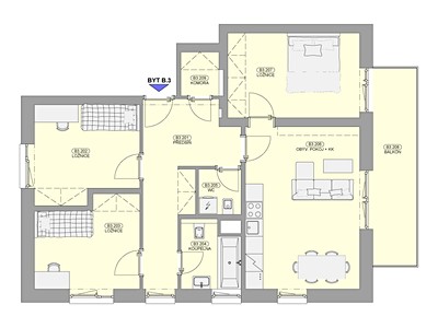 Wohnung 4+kk zum Kauf, 80 m² (3 von 13)