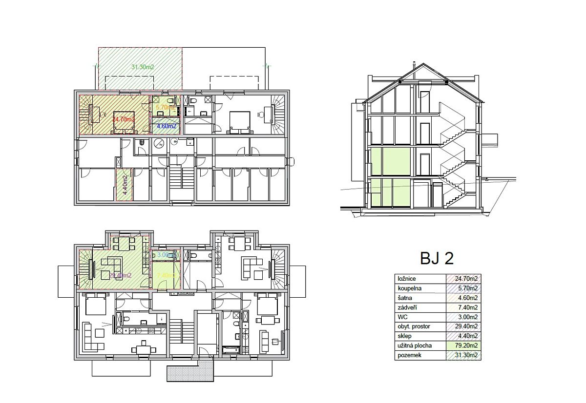 Prodej bytu 2+kk 79 m² – fotografie 4